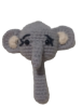 Imagen de 1  Elefante para lapiz y lapicero tejido a crochet.